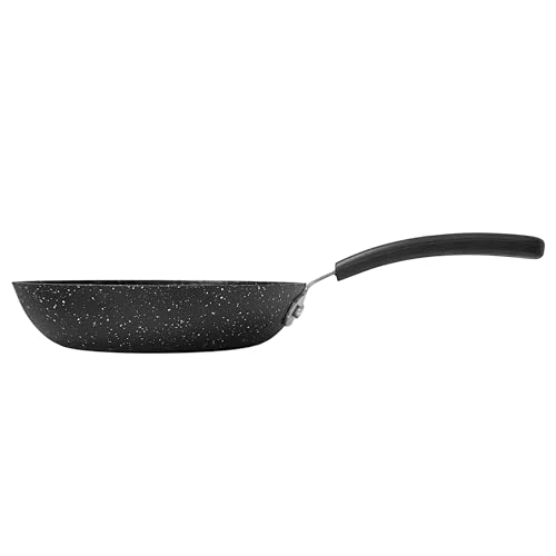 Starfrit The Rock Terra 20 cm Keramik-Antihaft-Pfanne, dicker Aluminiumboden, PFOA-frei, leicht zu reinigen, schwarzer Marmor von Starfrit