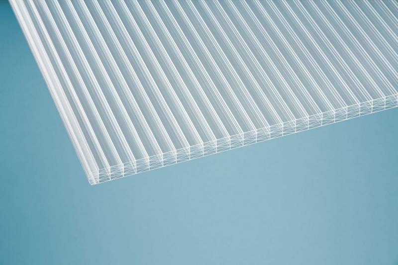 Starhome Doppelstegplatte Polycarbonat Stegplatten 25 mm klar (Thermo) von Starhome