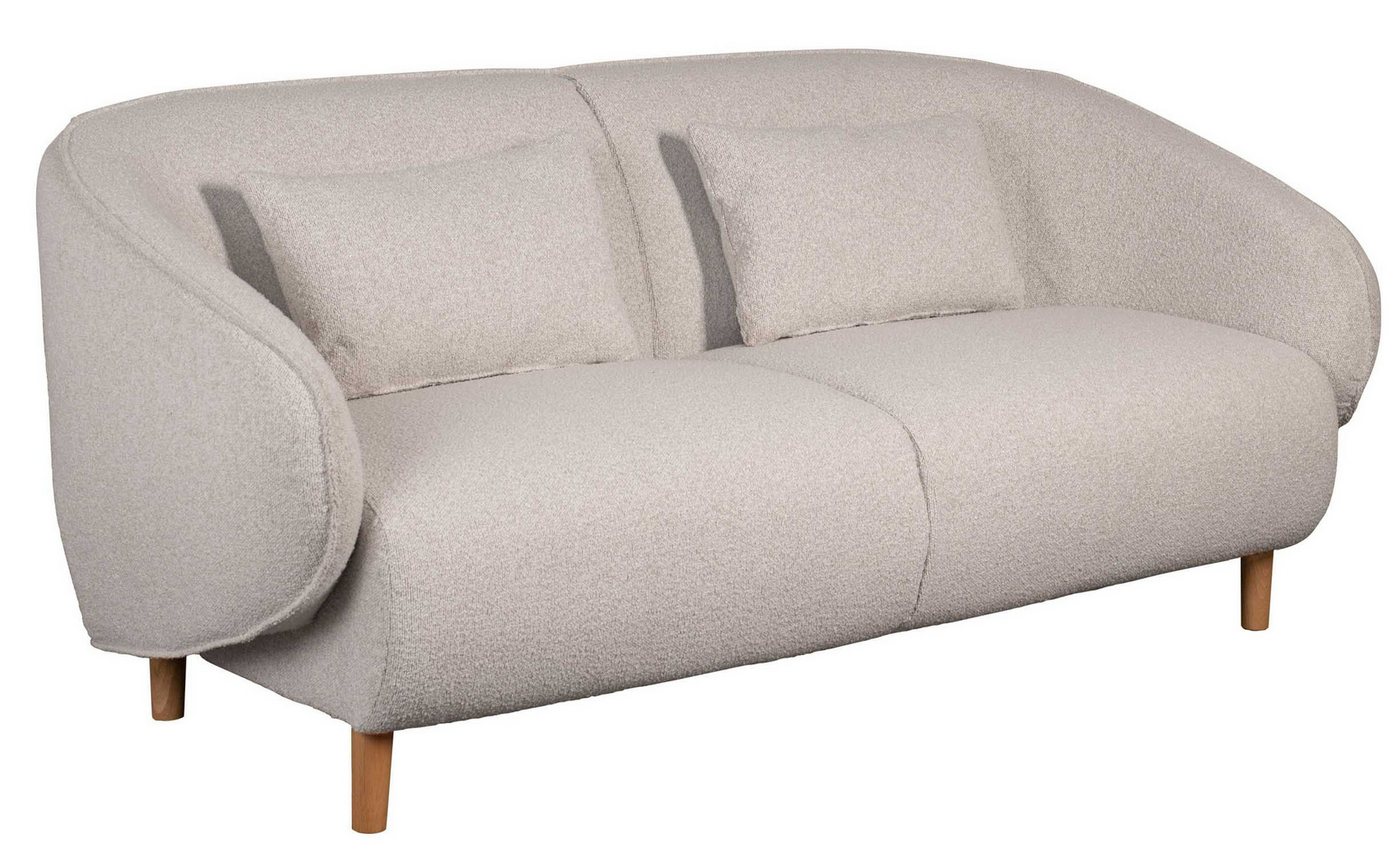 Starhome Loungesofa Alezio Dreisitzer beige inkl. Knuffelkissen von Starhome