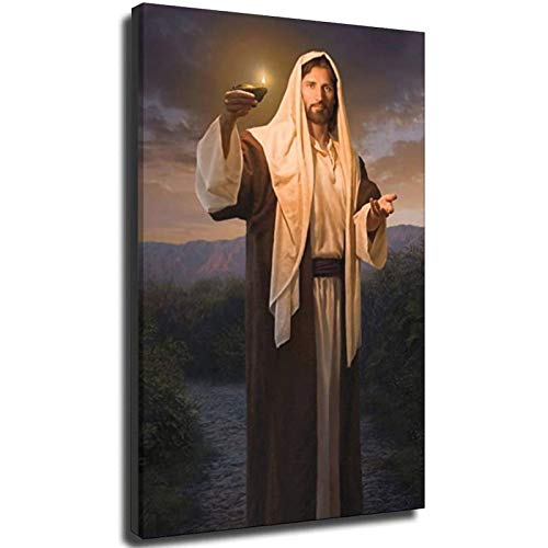 Jesus Gott Poster Charity Is The Pure Love Of Christ Poster Malerei auf Leinwand Schlafzimmer Wandkunst Dekoration Bilder Home Decor Unframe-style1 50 × 75 cm von Starison