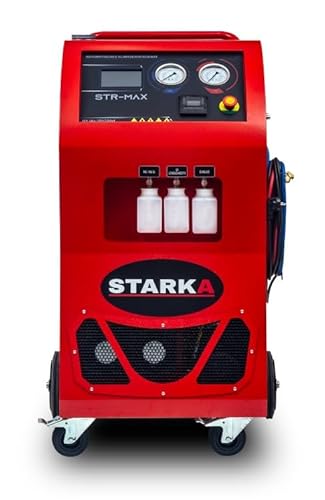 R134A STARKA Kältemittel Absaug-Befüllgerät Klimaservicegerät vollautomatisch R134a von Starka Autotech