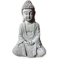 Frostsichere Sitzende Buddha Steinfigur - Handgefertigt in Deutschland H 22cm X B 14cm T 8cm Frostsichere Sitzende Buddha Steinfigur - Handgefertigt in Deutschland H 22cm X B 14cm T 8cm von StarkeSteinfiguren