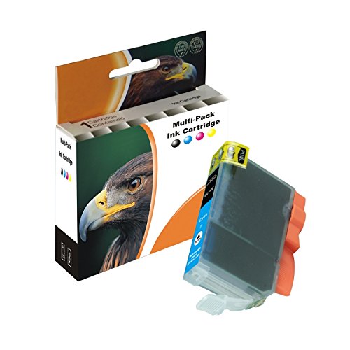 D&C Druckerpatrone Cyan kompatibel zu CLI-8 für Canon PIXMA MP500 MP520x MP530 MP600R MP610 MP800R MP810 MP830 MX700 MX850 iP4200x iP4300 iP4500x iP5200R iP5300 iP6600D iP6700D iX5000 iX4000 von Starlet24