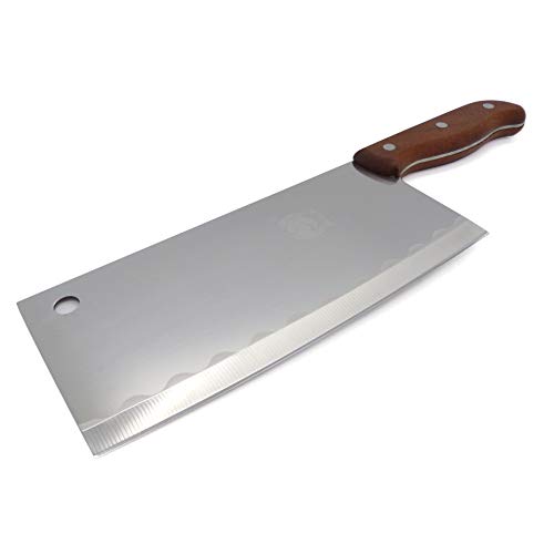 Starlet24® 33cm Chinesisches Küchenmesser Hackmesser Küchenbeil Kochmesser Messer Hackbeil Beil von Starlet24