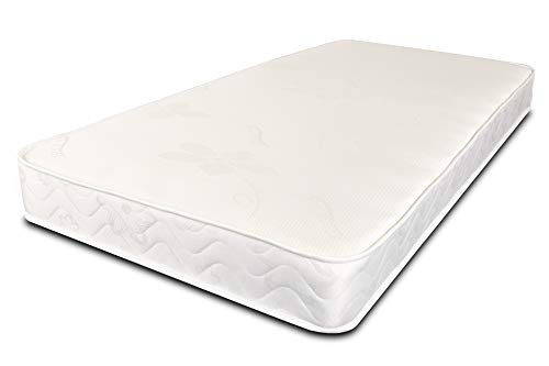 Starlight Beds 1106 Hybrid-Federkernmatratze aus Memory-Schaum, Baumwolle, weiß, 3ft Single 90 x 190cm von Starlight Beds