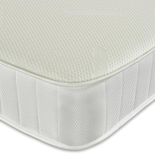 Starlight Beds Sleep Wärmer Extreme Polsterung Atmungsaktiv Winter Wärmt Premium-Matratze, Baumwollmischung Polyester Baumwolle Memory-Schaum, weiß, Shorty 75 x 175 von Starlight Beds