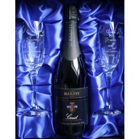 Personalisierte Sektgläser/ Geschenkset. Perfekt Für Hochzeiten/Promotionen Verlobungen Geburtstage Ein Neues Baby - Oder Einfach So von StarlightAndShadows