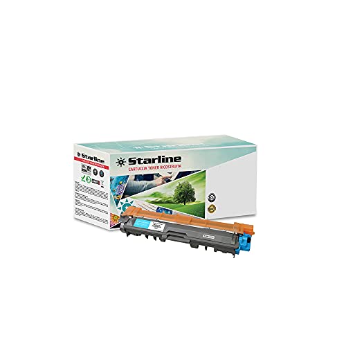 Starline STLBTN245C Toner für Brother, Cyan, 2.200 Seiten von Starline