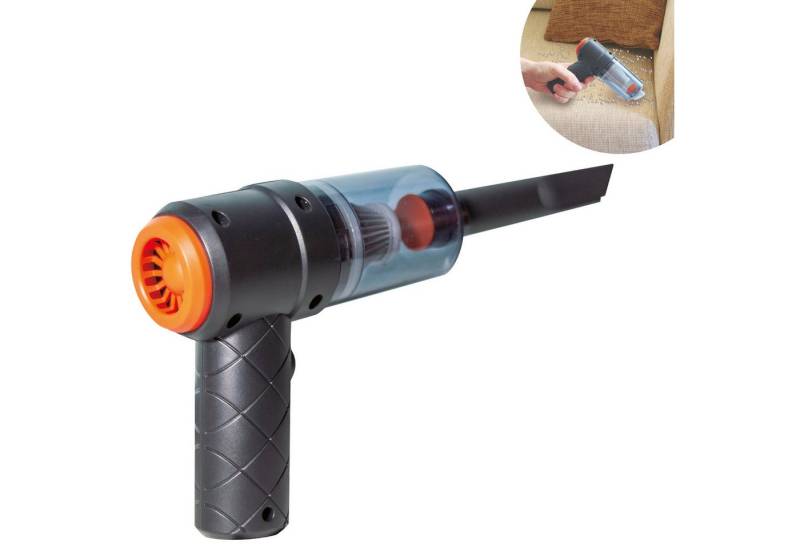 Starlyf Akku-Handstaubsauger Mini Vacuum Cleaner, 45,00 W, beutellos, 2in1 Staubsauger mit Gebläse ideal für Auto & Computer, 1200 mAh von Starlyf