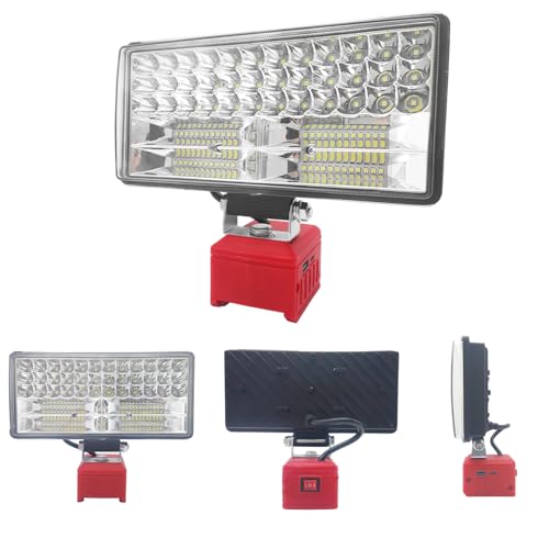 Akku Lampe für Einhell 18V Akku 90W Kabellose Arbeitsleuchte,5400LM Strahler Tragbares Flutlichter Baustellen Lampe,Akku Scheinwerfer mit Typ C und USB Für Camping,Notfall(kein Akku) Akku Lampe für Einhell 18V Akku 90W Kabellose Arbeitsleuchte,5400LM Strahler Tragbares Flutlichter Baustellen Lampe,Akku Scheinwerfer mit Typ C und USB Für Camping,Notfall(kein Akku) von Starmingstm