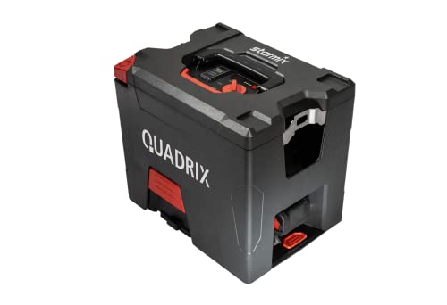 Starmix Akkusauger Quadrix L 18V (ohne Akkupack/Ladegerät), Leichter und kompakter Sauger für mobilen Einsatz (18 V, 7,5 L) von Starmix