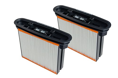 starmix FKP 3800 HEPA H14 Advanced - 2 Stk. Staubklasse H & Asbest Faltenfilter für starmix iPulse & ISC Sauger - Original HEPA-Filter aus Polyester, 3800 cm² Filteroberfläche, > 99,995% Staubrückhalt von Starmix