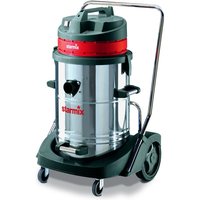 Starmix Spezial-Reinigungs-Sauger (Nass/Trocken) mit 78l Stahl-Behälter und 2 Motoren von Starmix