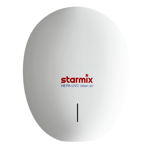 Starmix T-C BL HEPA - hygienischer, nachhaltiger, effizienter Warmluft-Händetrockner von Starmix