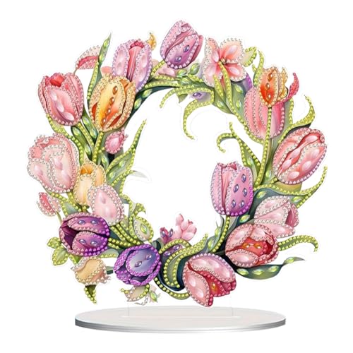 Starnearby DIY Diamond Painting Tisch Deko, 5D Diamant Painting Blumen und Pilz Ornamente, Diamant Malerei Stehend Kunst Set, Festliches Geschenk Hausgeschenk Starnearby DIY Diamond Painting Tisch Deko, 5D Diamant Painting Blumen und Pilz Ornamente, Diamant Malerei Stehend Kunst Set, Festliches Geschenk Hausgeschenk von Starnearby