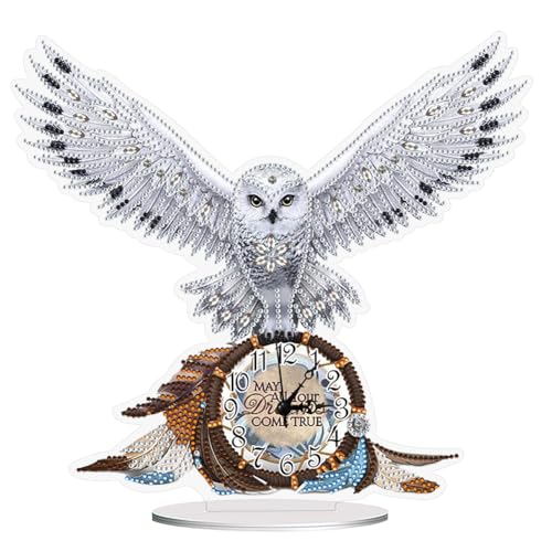 Starnearby DIY Diamond Painting Uhr Deko, 5D Diamant Painting Tisch Deko Mit Uhrfunktion, Diamant Malerei Kunst Set Ornamente, Zuhause Deko Muttertagsgeschenk Geschenke für Frauen Starnearby DIY Diamond Painting Uhr Deko, 5D Diamant Painting Tisch Deko Mit Uhrfunktion, Diamant Malerei Kunst Set Ornamente, Zuhause Deko Muttertagsgeschenk Geschenke für Frauen von Starnearby