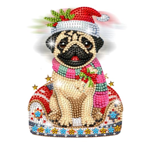 Starnearby DIY Diamond Painting Weihnachten Deko Hunde Wackelkopf-Figur Acryl 5D Diamant Painting Tisch Deko Diamant Malerei Stehend Kunst Set Ornamente für Desktop Büro Schreibtisch Dekoration Starnearby DIY Diamond Painting Weihnachten Deko Hunde Wackelkopf-Figur Acryl 5D Diamant Painting Tisch Deko Diamant Malerei Stehend Kunst Set Ornamente für Desktop Büro Schreibtisch Dekoration von Starnearby