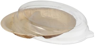 Starpak 10 Teller, Palmblatt 2-geteilt 300 ml Ø 23 cm · 5,3 cm mit rPET Deckel Kombipack Starpak 10 Teller, Palmblatt 2-geteilt 300 ml Ø 23 cm · 5,3 cm mit rPET Deckel Kombipack von Starpak