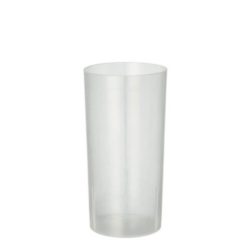 Starpak Becher 10 Gläser für Longdrinks, PP 0,2 l Ø 5,5 cm · 10,9 cm unzerbrechlich von Starpak