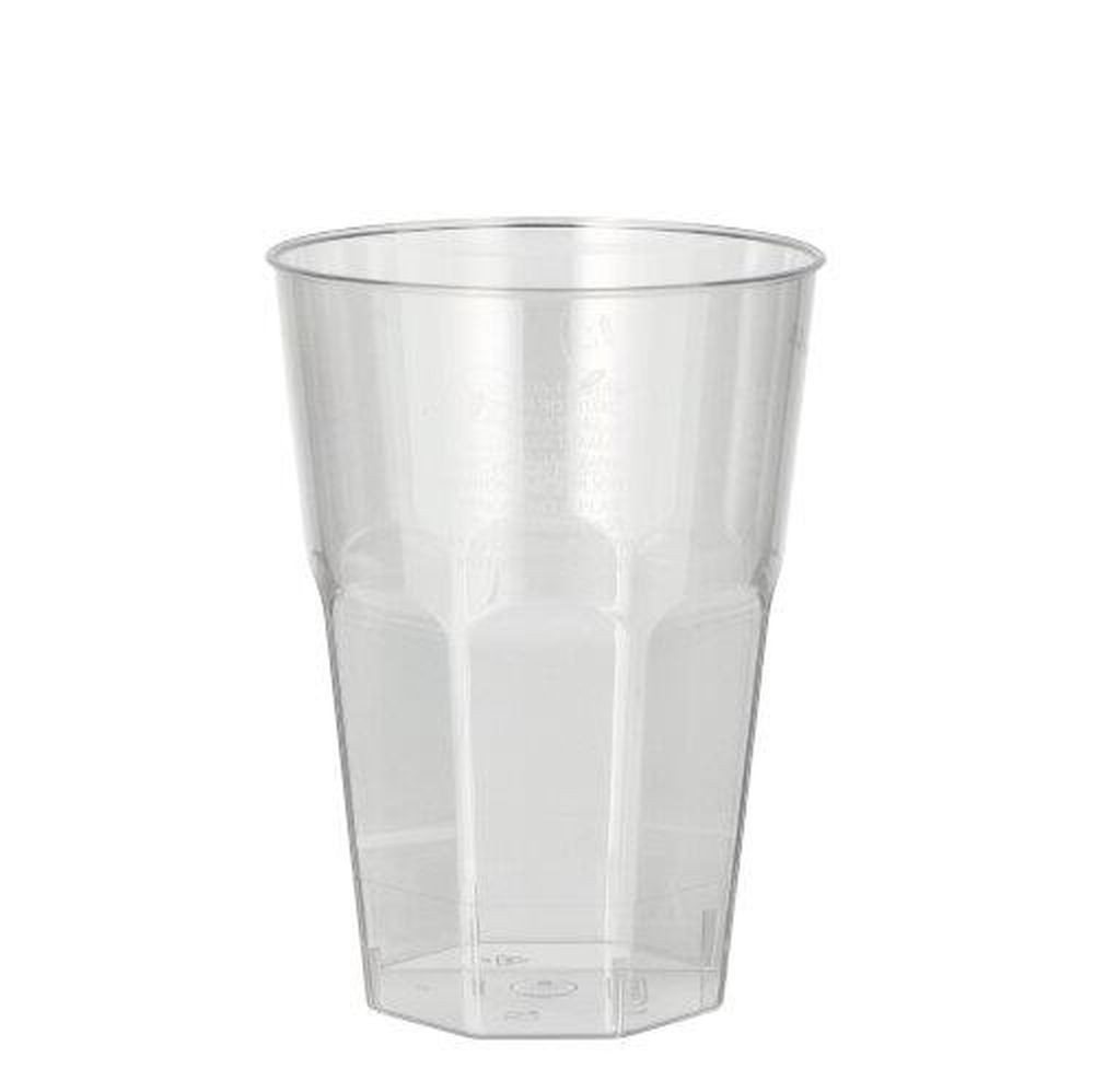 Starpak Becher 30 Gläser für Latte Macchiato, PS 0,3 l Ø 8 cm · 11 cm glasklar von Starpak