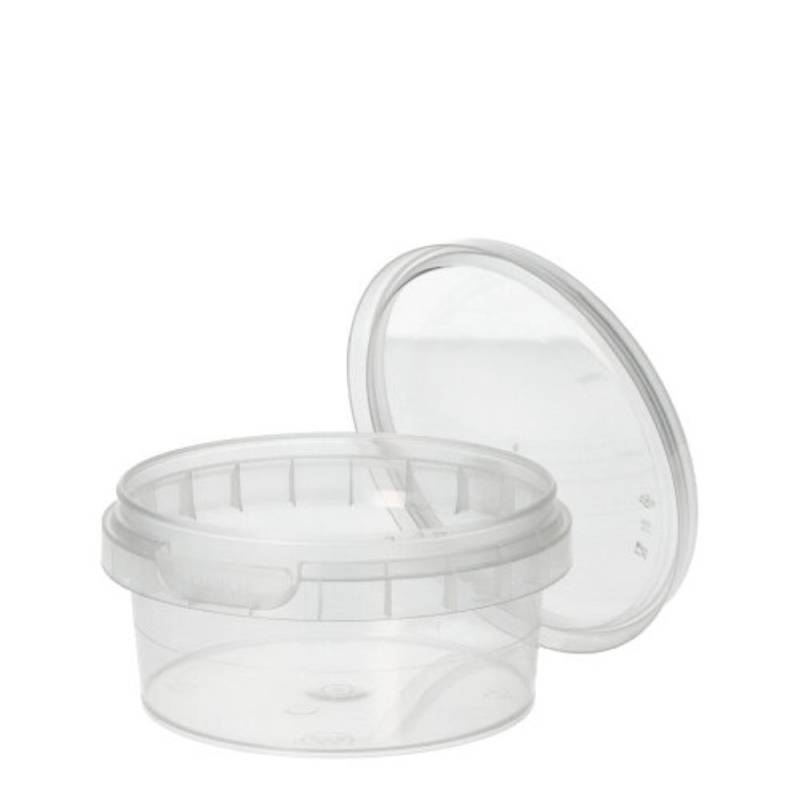 Starpak Becher 38 Feinkostbecher, PP rund 180 ml Ø 9,5 cm · 4,5 cm transparent von Starpak