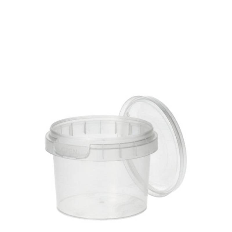Starpak Becher 48 Feinkostbecher, PP rund 120 ml Ø 6,9 cm · 5,1 cm transparent von Starpak
