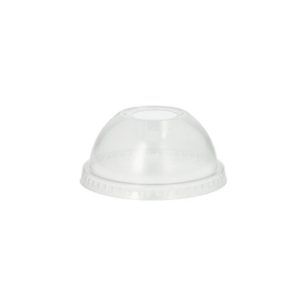 Starpak Becher 50 Dom-Deckel "Hurricane",PET rund Ø,8cm · 3,8cm glasklar mit Lochung Starpak Becher 50 Dom-Deckel "Hurricane",PET rund Ø,8cm · 3,8cm glasklar mit Lochung von Starpak