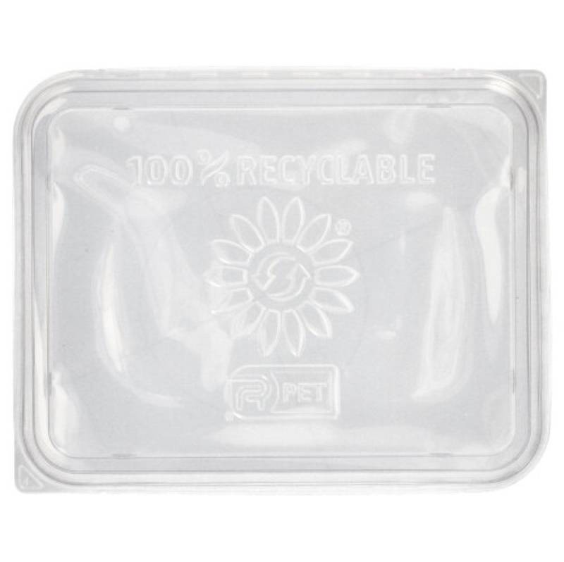 Starpak Schale 50 Deckel für Mikrowellenschalen 2 cm x 23,4 cm x 18,7 cm transparent von Starpak