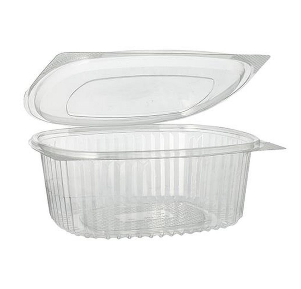 Starpak Schale 50 Feinkost- & Salatschalen Klappdeckel 1000ml 6,6cm x 15,8cm x 18,4cm von Starpak