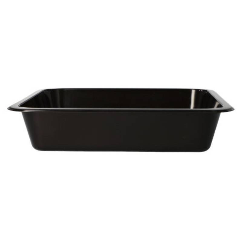 Starpak Schale 50 Mikrowellenschalen, PP 1330 ml 4,9 cm x 22,7 cm x 17,8 cm schwarz von Starpak
