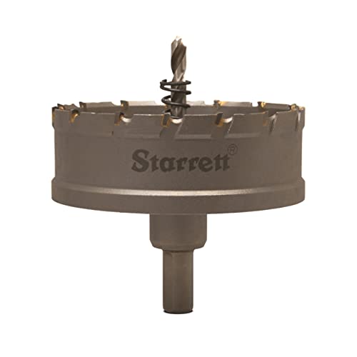 Starrett Hartmetall-Lochsäge - CTD95 TCT Tiefschnitt-Lochsäge - für Metall Edelstahl Eisen Aluminium - 95mm von Starrett