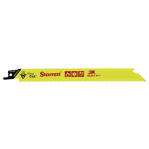 Starrett Bi-Metal King Cut Hochleistungs-Säbelsägeblatt 200 mm (8 Zoll) - 5er-Pack von Starrett