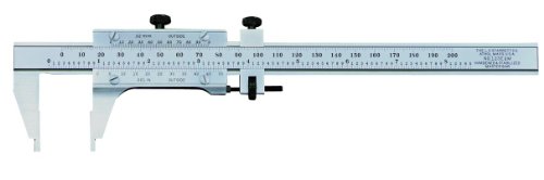 Starrett 123EM-6 Messschieber, Stahl, Feder, Backen, 0–15,2 cm Reichweite, -0 cm Genauigkeit, 0,000000000000000000000000000000000000000000000000000000 von Starrett