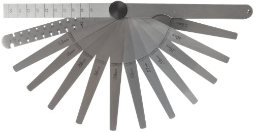 Starrett 245 m Engineer 's Kombination Taper, Draht, und dicke Gage, 12,7 mm Breite, 120 mm Länge von Starrett