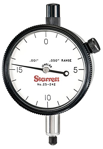 Starrett 25–242J Anzeige, Messbereich: 0,50 Zoll, Zifferblatt: 0–20. Starrett 25–242J Anzeige, Messbereich: 0,50 Zoll, Zifferblatt: 0–20. von Starrett