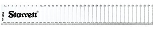 Starrett 36099 Aluminium-Lineal mit gerader Kante von Starrett