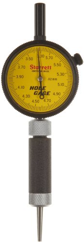 Starrett 690 m-3z Loch Gauge Zifferblatt Bohrung, 3,30–5,85 mm Range, 0,02 mm Teilung von Starrett