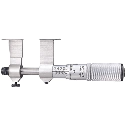 Starrett 701B Innenmikrometer, 3,8–6,3 cm Reichweite, 0,000000000000000000000000000000000000000000 von Starrett