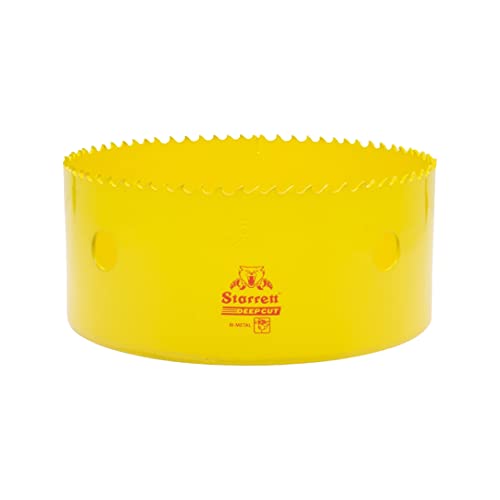 Starrett Tiefschnitt-Lochsäge - DCH0500 Hochleistungs-Bimetall mit zusätzlichen Kobalt-HSS-Zähnen - für Metalle, Holz, Gusseisen, Glasfaser-Kunststoffe - 127 mm Starrett Tiefschnitt-Lochsäge - DCH0500 Hochleistungs-Bimetall mit zusätzlichen Kobalt-HSS-Zähnen - für Metalle, Holz, Gusseisen, Glasfaser-Kunststoffe - 127 mm von Starrett