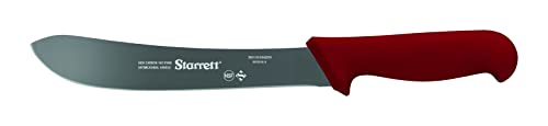 Starrett Professionelle Steakmesser aus Edelstahl, 200 mm, Rot von Starrett