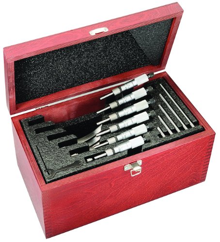 Starrett S226BRLZ Außenmessschrauben-Set, 0,0000000000000000000000000000000000000001 von Starrett