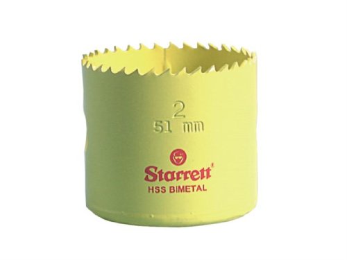 Starrett HSS Bi-Metall-Lochsäge - FCH0318 schnell geschnittene extra Kobalt-Lochsäge - für rostfreies Blech Holz Kunststoff verschiedene Materialien - 79mm von Starrett