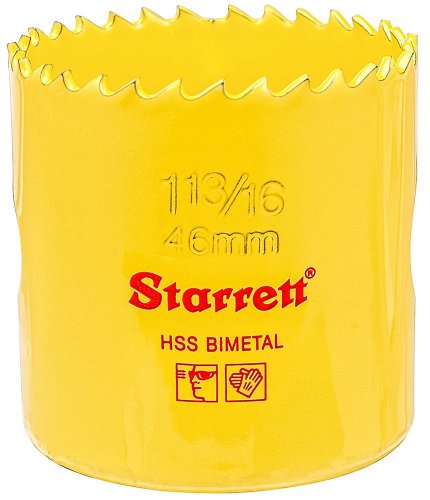 Starrett - SH1136 High Speed ??Steel Bi-Metall Lochsägen 46mm - STRHS46 von Starrett