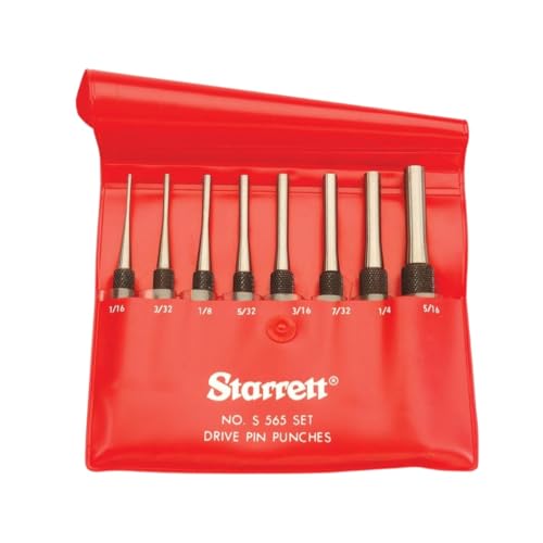 Starrett S565PC Splintenstanzer Set (8-teilig) von Starrett