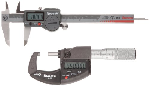 Starrett s766bz Zoll Basic Elektronisches Werkzeug Set, mit SPC Ausgang von Starrett