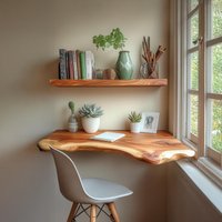 Rustikaler Holz Schwebender Schreibtisch An Der Wand Befestigter Wandbehang Tisch Einzigartiges Live Edge Schreibtischregal Mutter Geschenk Rustikaler Holz Schwebender Schreibtisch An Der Wand Befestigter Wandbehang Tisch Einzigartiges Live Edge Schreibtischregal Mutter Geschenk von StarryDigital