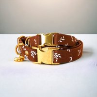 Verstellbare Stoffkette/Herbst/Zimt von StarryDogs