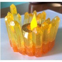 Kristall Kerzenhalter von StarryNightResin