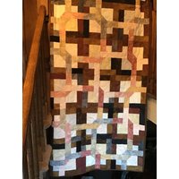 Collage Quilt, Handgemachter Moderner Geschenk Quilt Collage Quilt, Handgemachter Moderner Geschenk Quilt von StarryPinesQuilting