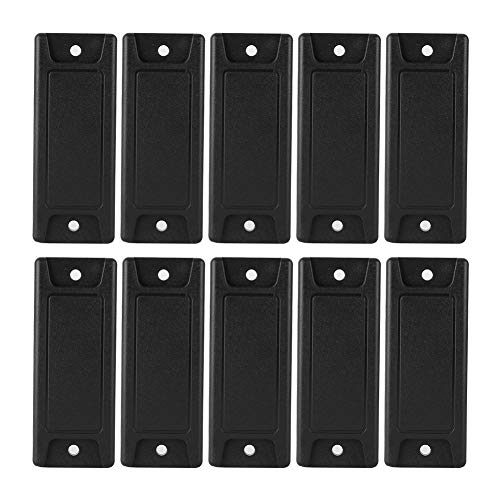 10pcs ABS UHF RFID Anti Metall -Tag -Streifen 860960MHz EPC Programmierbares Wasserdurchdringungshochvolumen IP65 Black 78x30mm für das Ladesystem Home Security von Starrypxl